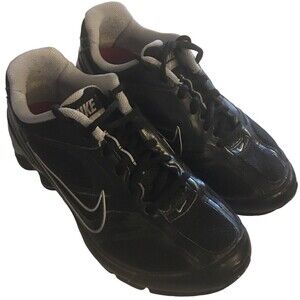 2010 Nike Shox Women's Reveal+ 4 Black/Metallic Silver Running Shoes! Size 7 M